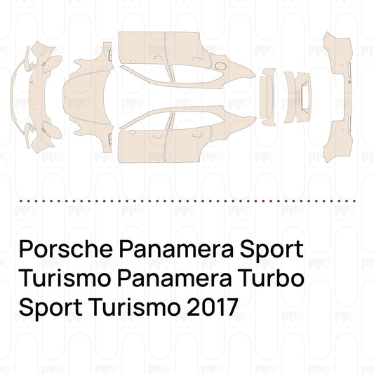 PPF prédécoupé Porsche Panamera Sport Turismo Panamera Turbo Sport Turismo 2017