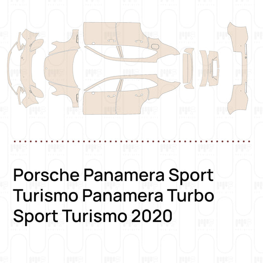 PPF prédécoupé Porsche Panamera Sport Turismo Panamera Turbo Sport Turismo 2020