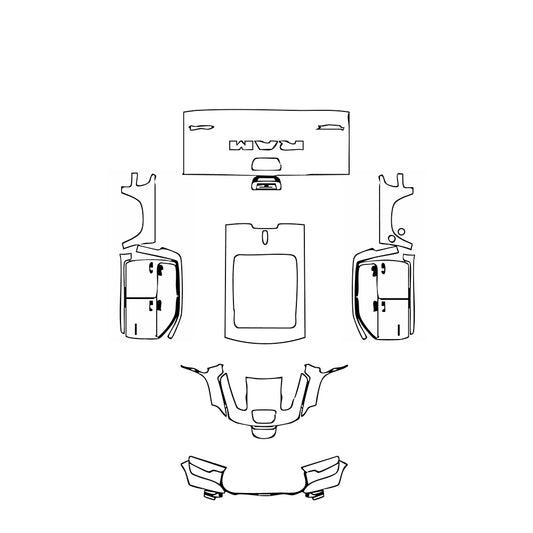 Pre-Cut PPF RAM Trucks 1500 TRX 2024 - PPF-Kits