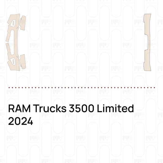 RAM Trucks 3500 Limited 2024 – Film de protection PPF prédécoupé