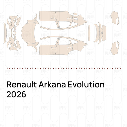 PPF prédécoupé Renault Arkana Evolution 2026