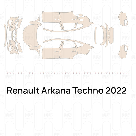 PPF prédécoupé Renault Arkana Techno 2022