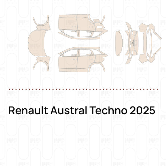 PPF prédécoupé Renault Austral Techno 2025