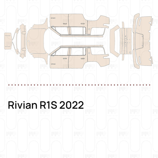 PPF prédécoupé Rivian R1S 2022