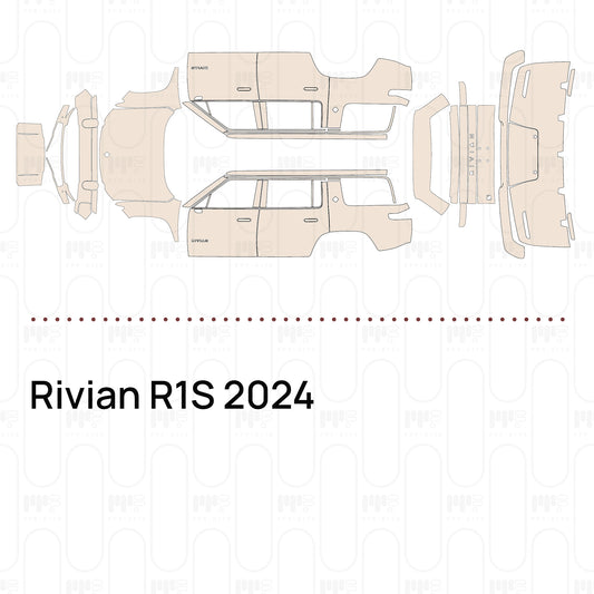 PPF prédécoupé Rivian R1S 2024
