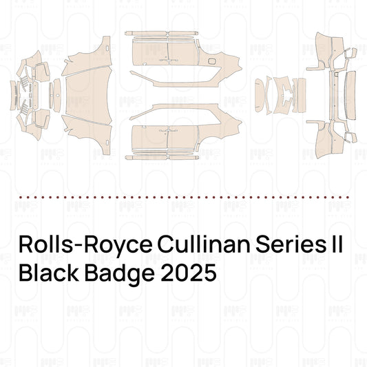PPF prédécoupé Rolls-Royce Cullinan Series II Black Badge 2025