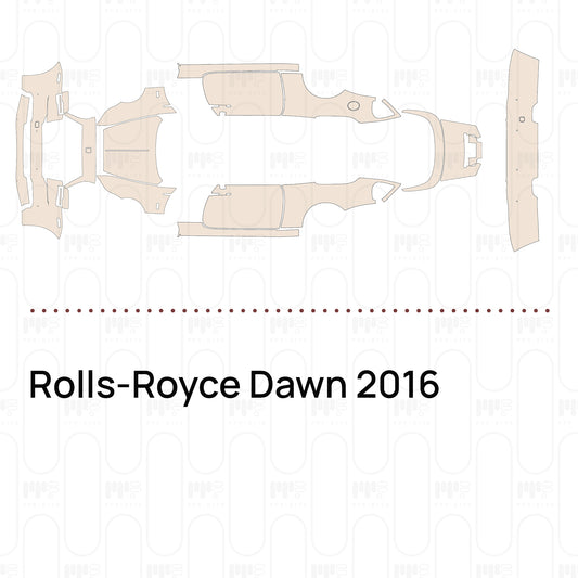 PPF prédécoupé Rolls-Royce Dawn 2016