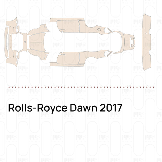 PPF prédécoupé Rolls-Royce Dawn 2017