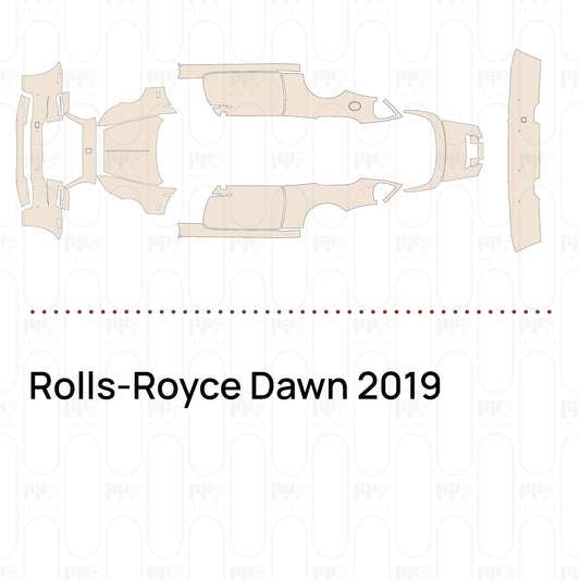 PPF prédécoupé Rolls-Royce Dawn 2019