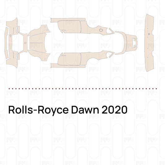 PPF prédécoupé Rolls-Royce Dawn 2020