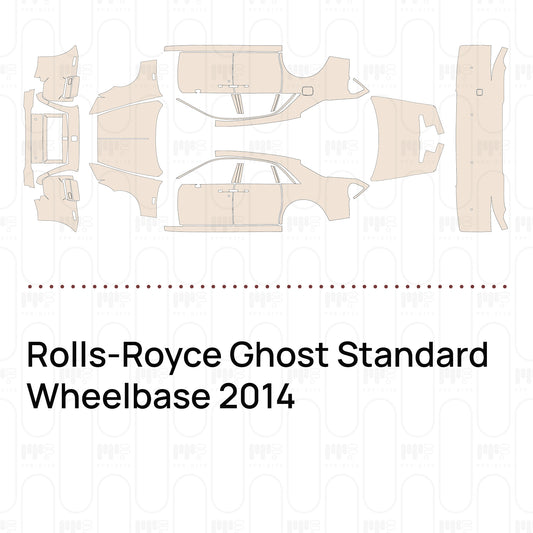 PPF prédécoupé Rolls-Royce Ghost Standard Wheelbase 2014