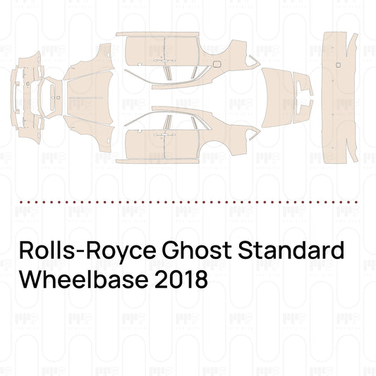 PPF prédécoupé Rolls-Royce Ghost Standard Wheelbase 2018