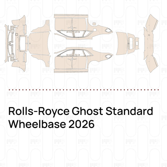 PPF prédécoupé Rolls-Royce Ghost Standard Wheelbase 2026