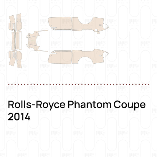 PPF prédécoupé Rolls-Royce Phantom Coupe 2014