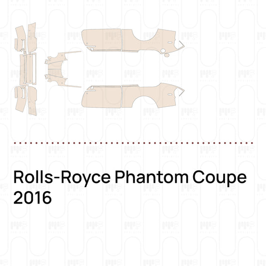 PPF prédécoupé Rolls-Royce Phantom Coupe 2016