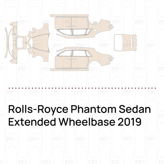 PPF prédécoupé Rolls-Royce Phantom Sedan Extended Wheelbase 2019