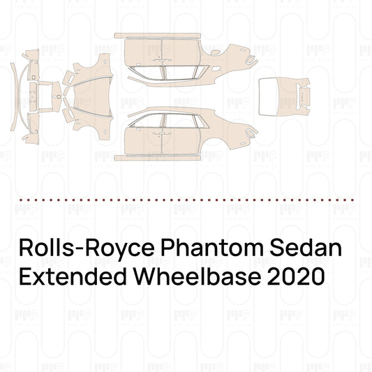 PPF prédécoupé Rolls-Royce Phantom Sedan Extended Wheelbase 2020