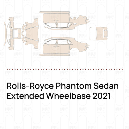 PPF prédécoupé Rolls-Royce Phantom Sedan Extended Wheelbase 2021