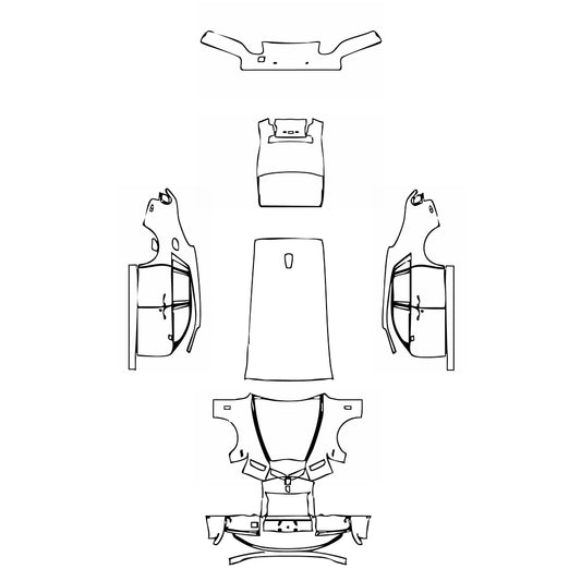 Pre-Cut PPF Rolls-Royce Phantom Sedan Standard Wheelbase 2023 - PPF-Kits