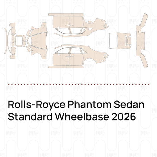 PPF prédécoupé Rolls-Royce Phantom Sedan Standard Wheelbase 2026