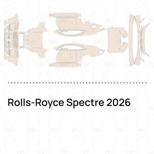 PPF prédécoupé Rolls-Royce Spectre 2026