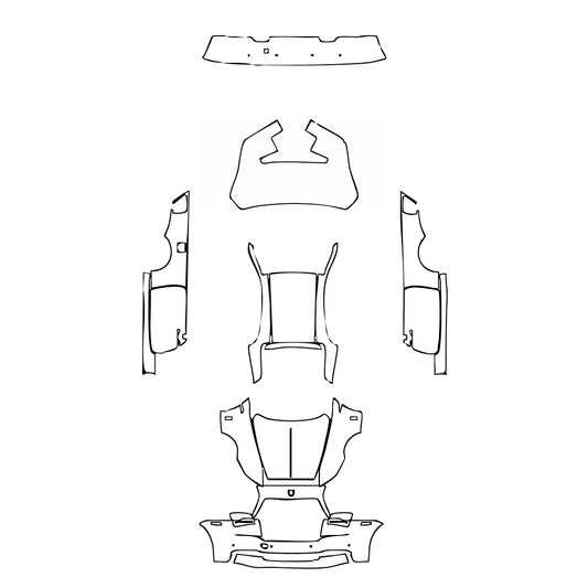 Pre-Cut PPF Rolls-Royce Wraith 2021 - PPF-Kits