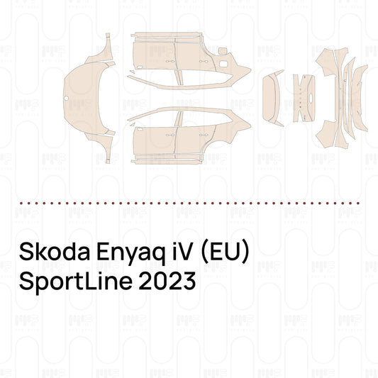 PPF prédécoupé Skoda Enyaq iV (EU) SportLine 2023