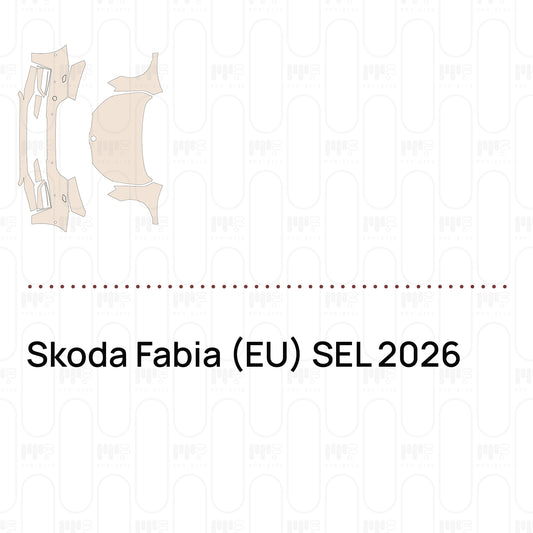 PPF prédécoupé Skoda Fabia (EU) SEL 2026