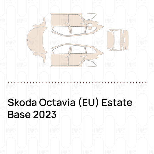 PPF prédécoupé Skoda Octavia (EU) Estate Base 2023