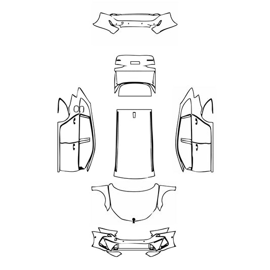 Pre-Cut PPF Skoda Octavia (EU) Estate VRS 2025 - PPF-Kits