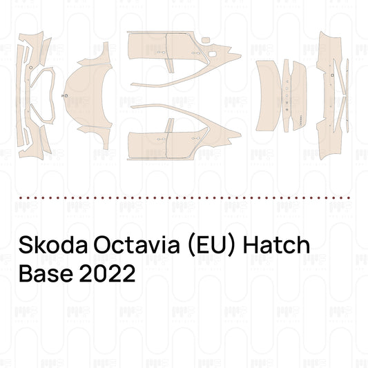 PPF prédécoupé Skoda Octavia (EU) Hatch Base 2022