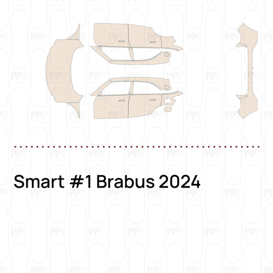PPF prédécoupé Smart #1 Brabus 2024