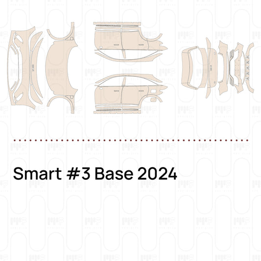 PPF prédécoupé Smart #3 Base 2024