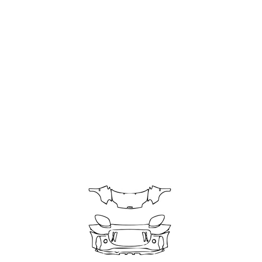 Pre-Cut PPF Smart fortwo EQ Convertible 2020 - PPF-Kits