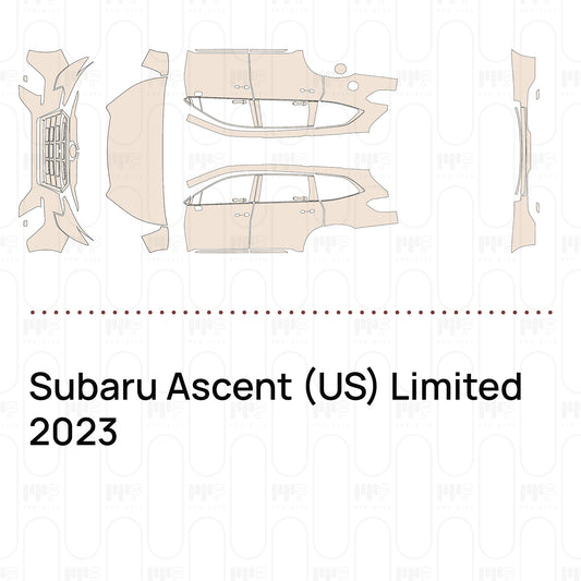 PPF prédécoupé Subaru Ascent (US) Limited 2023