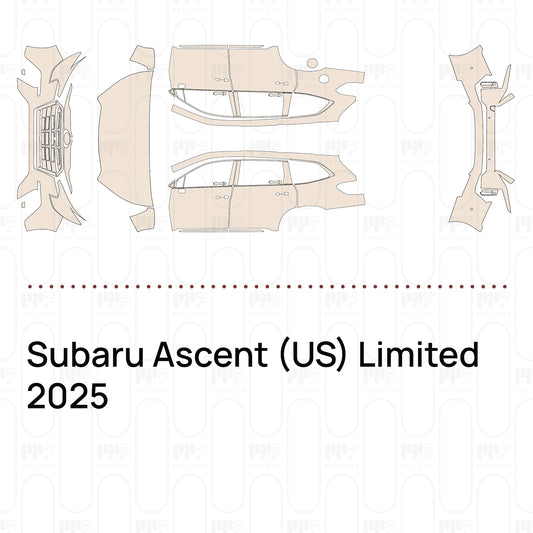 PPF prédécoupé Subaru Ascent (US) Limited 2025
