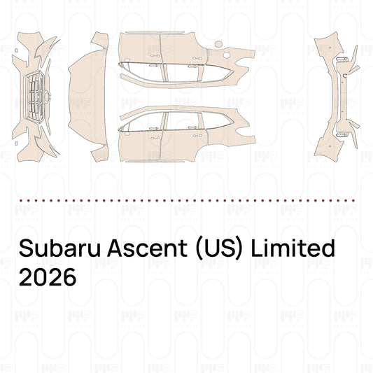 PPF prédécoupé Subaru Ascent (US) Limited 2026