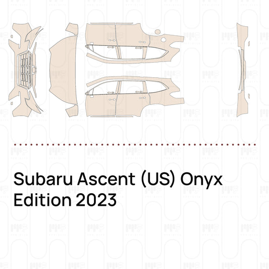 PPF prédécoupé Subaru Ascent (US) Onyx Edition 2023