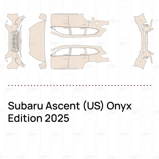 PPF prédécoupé Subaru Ascent (US) Onyx Edition 2025