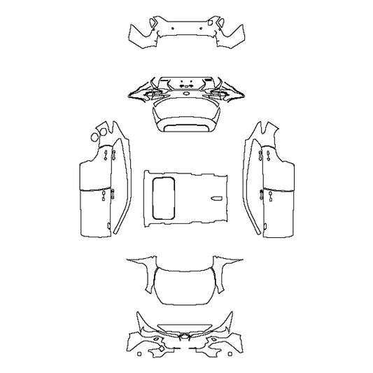 Pre-Cut PPF Subaru Crosstrek (CN) 2025 - PPF-Kits