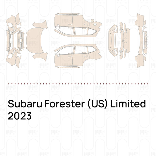 PPF prédécoupé Subaru Forester (US) Limited 2023