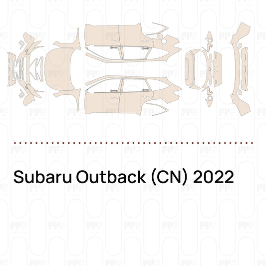 PPF prédécoupé Subaru Outback (CN) 2022