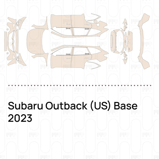 PPF prédécoupé Subaru Outback (US) Base 2023