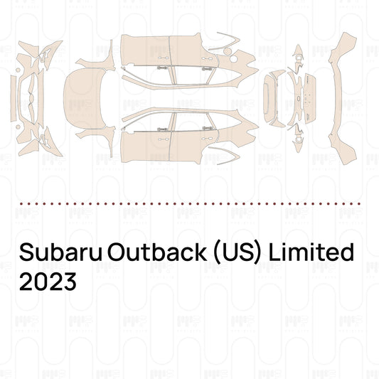 PPF prédécoupé Subaru Outback (US) Limited 2023