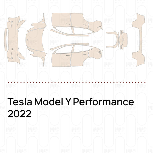 PPF prédécoupé Tesla Model Y Performance 2022