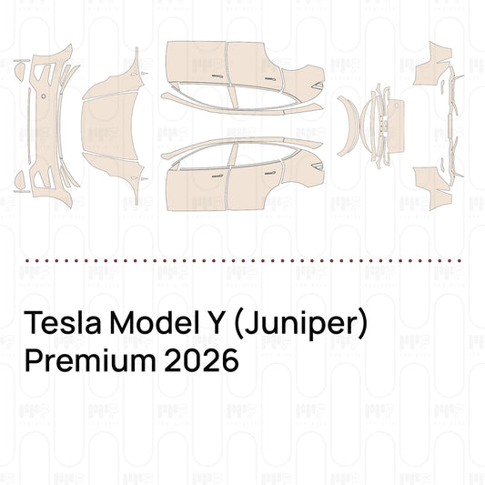 PPF prédécoupé Tesla Model Y (Juniper) Premium 2026