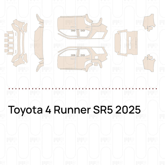 PPF prédécoupé Toyota 4 Runner SR5 2025