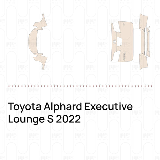 PPF prédécoupé Toyota Alphard Executive Lounge S 2022