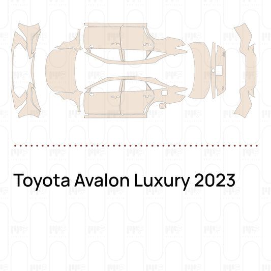PPF prédécoupé Toyota Avalon Luxury 2023