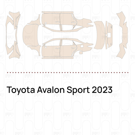 PPF prédécoupé Toyota Avalon Sport 2023